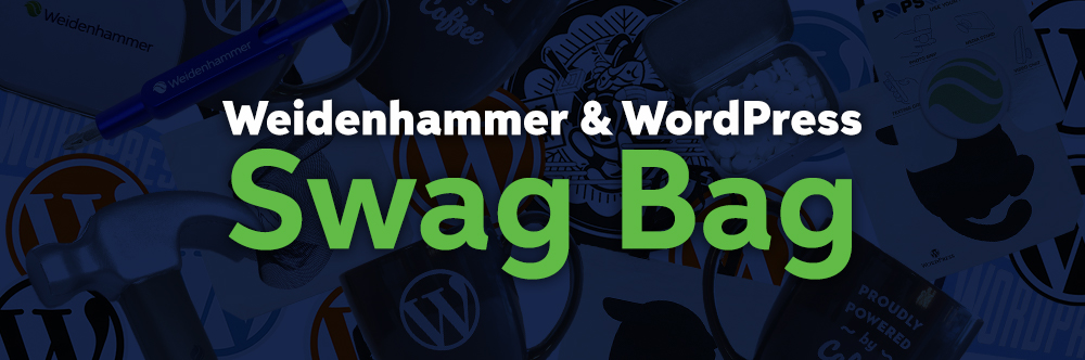 Weidenhammer & WordPress Swag Bag